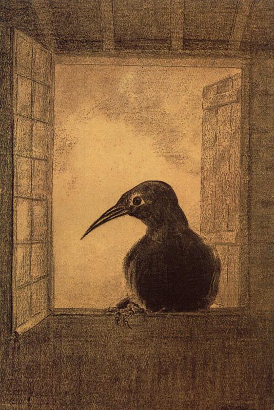 The Raven, Odilon Redon